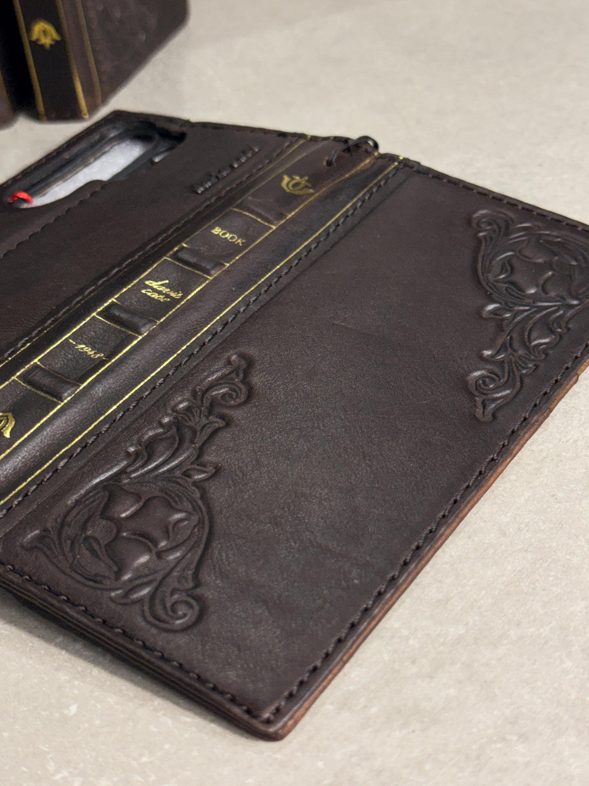 Vintage Leather Wallet Case for Nubia Redmagic 11 pro : Book Style, Card Slots