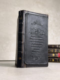 Handmade Leather Book Wallet Case for Galaxy Z Fold