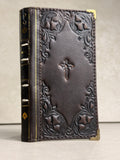 Handmade Ostrich Leather iPhone Case: Vintage Book Style 17