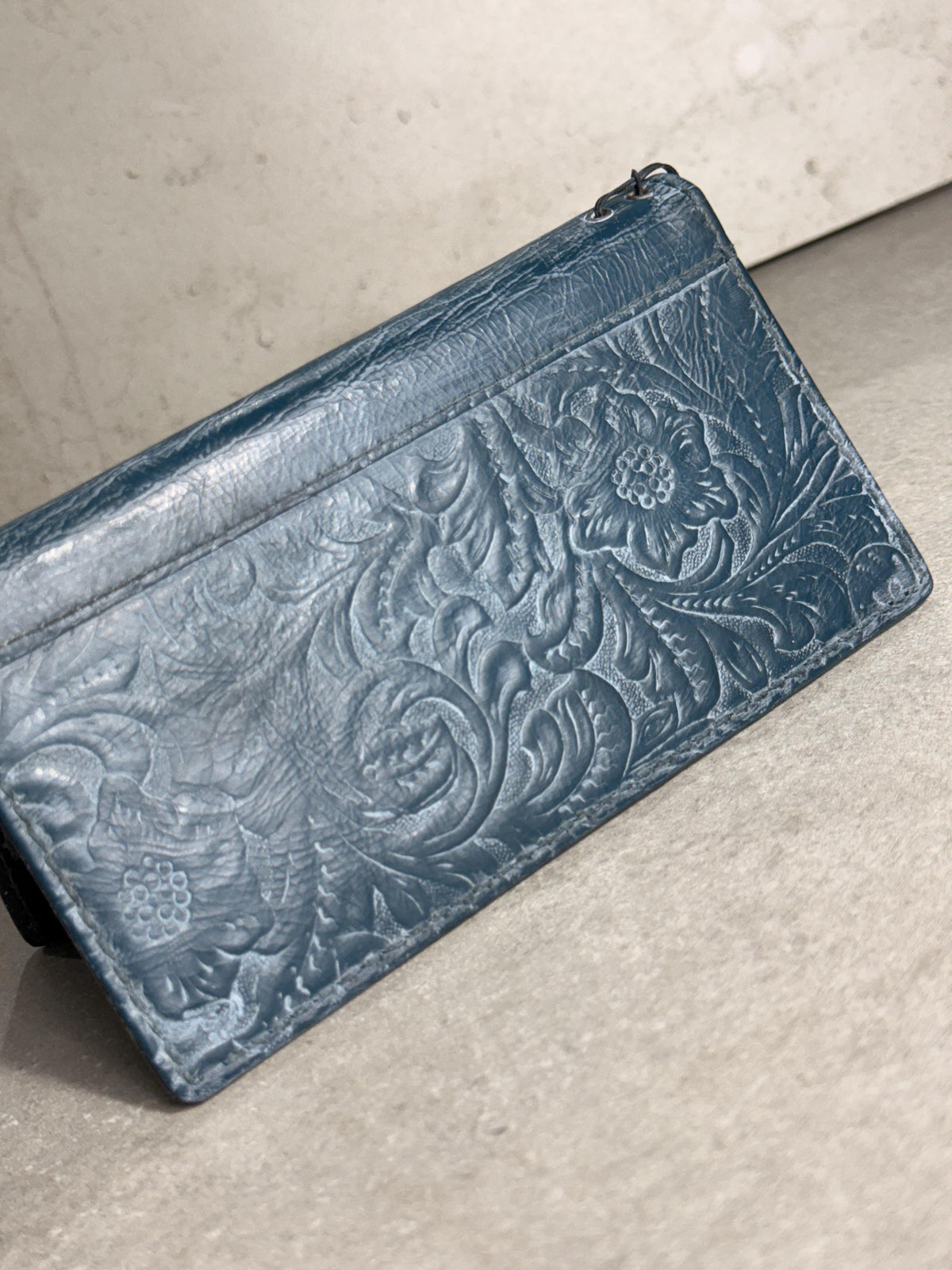 Genuine Leather Wallet Case for Galaxy: Vintage Book Style Cover