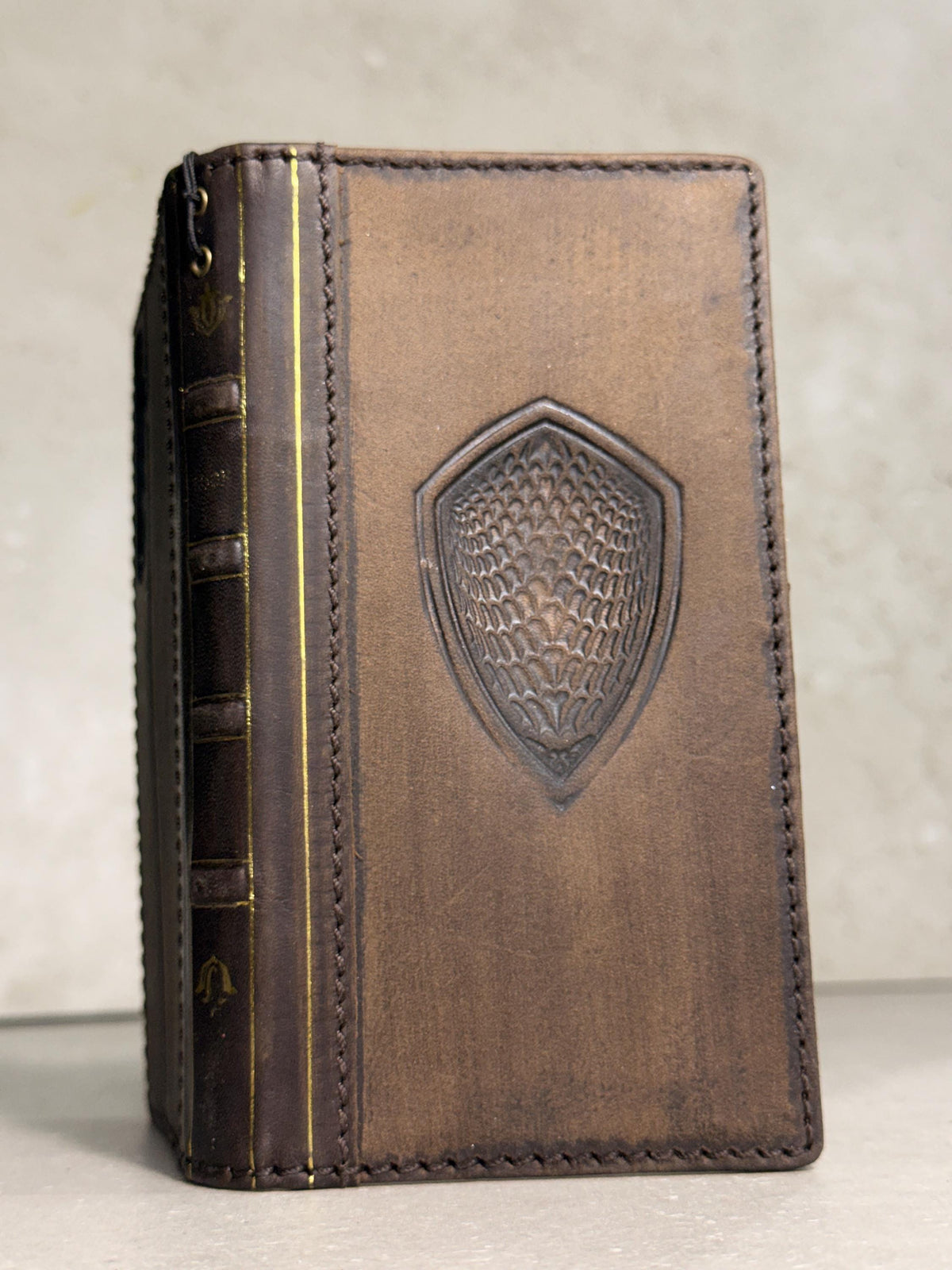 Handmade Leather Wallet Case for Galaxy Z Fold Ultra 8