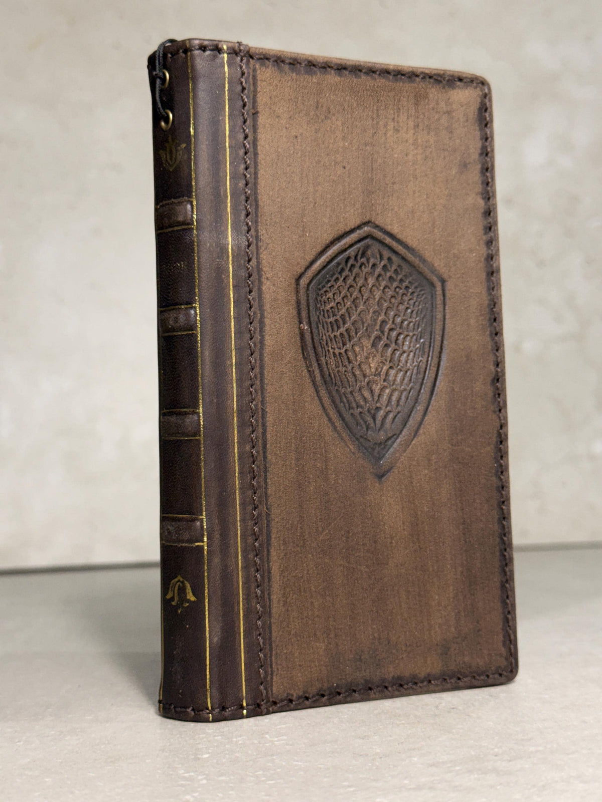 Handmade Leather Wallet Case for Galaxy Z Fold Ultra 8