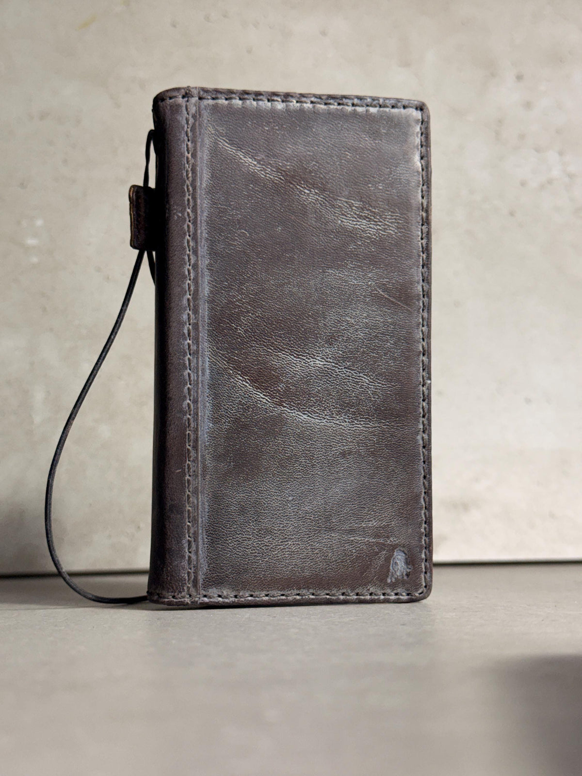 Handmade Leather Wallet Case for Galaxy Z Fold Ultra 8
