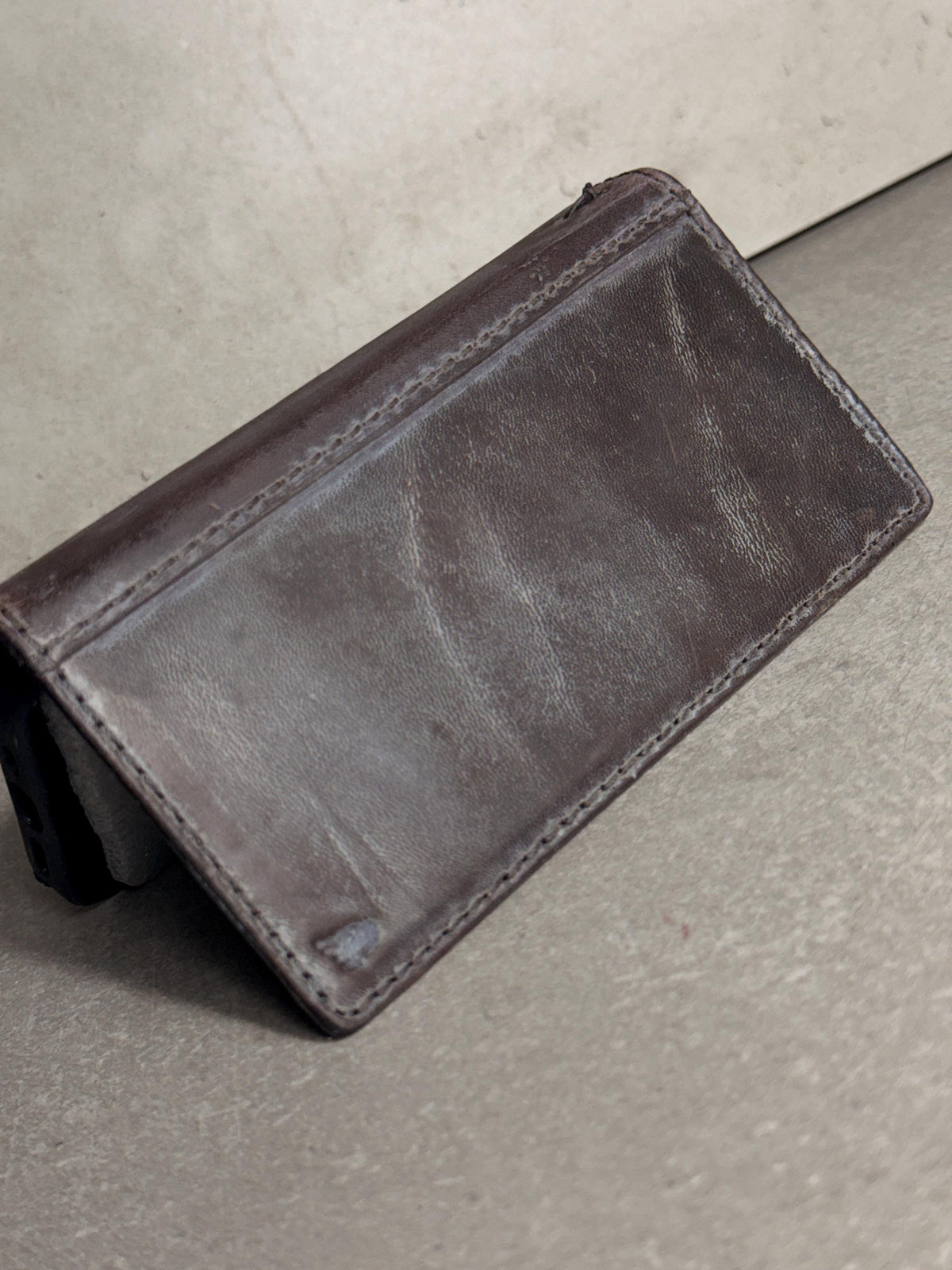 Handmade Leather Wallet Case for Galaxy Z Fold Ultra 8