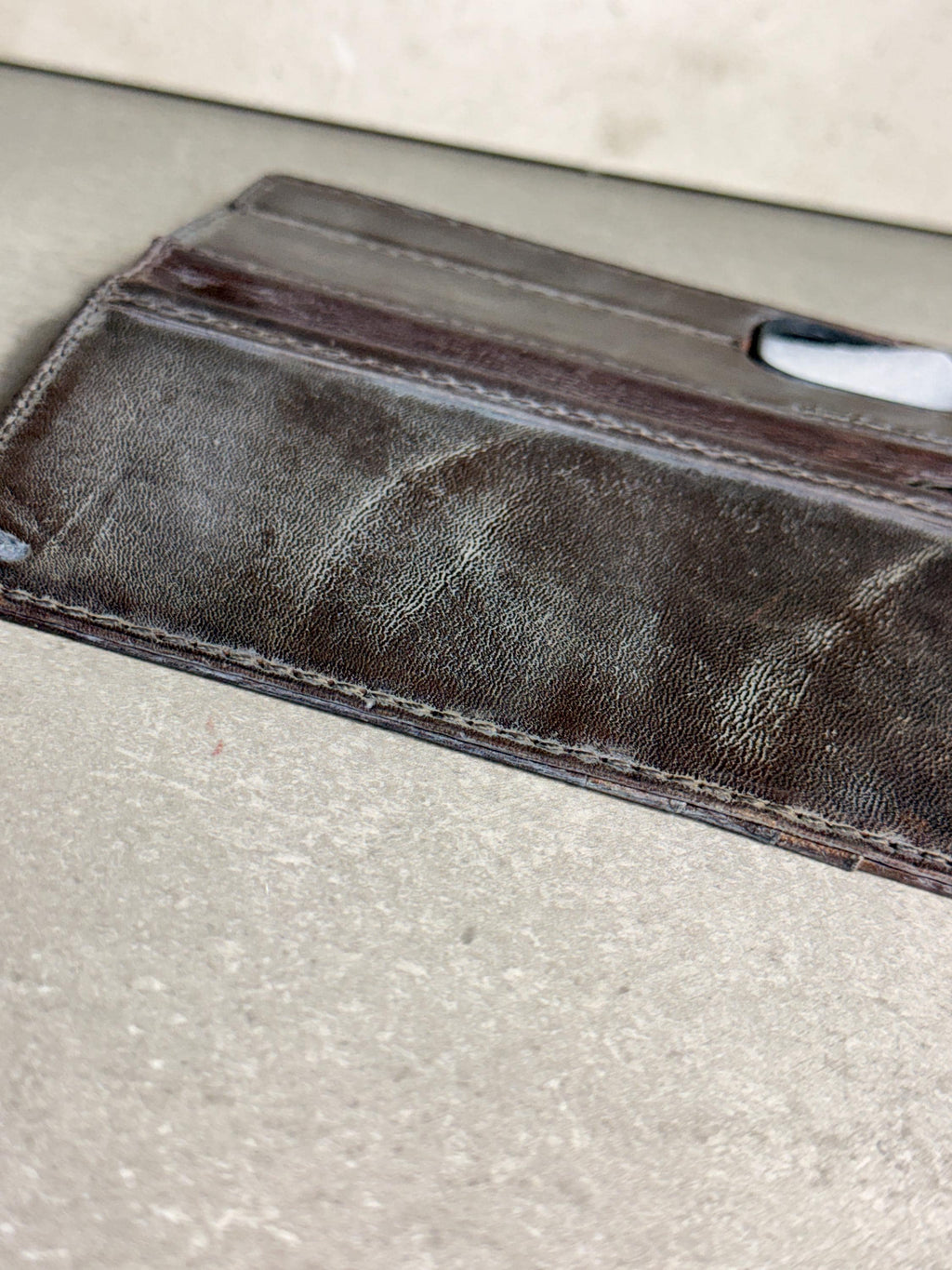Handmade Leather Wallet Case for Galaxy Z Fold Ultra 8