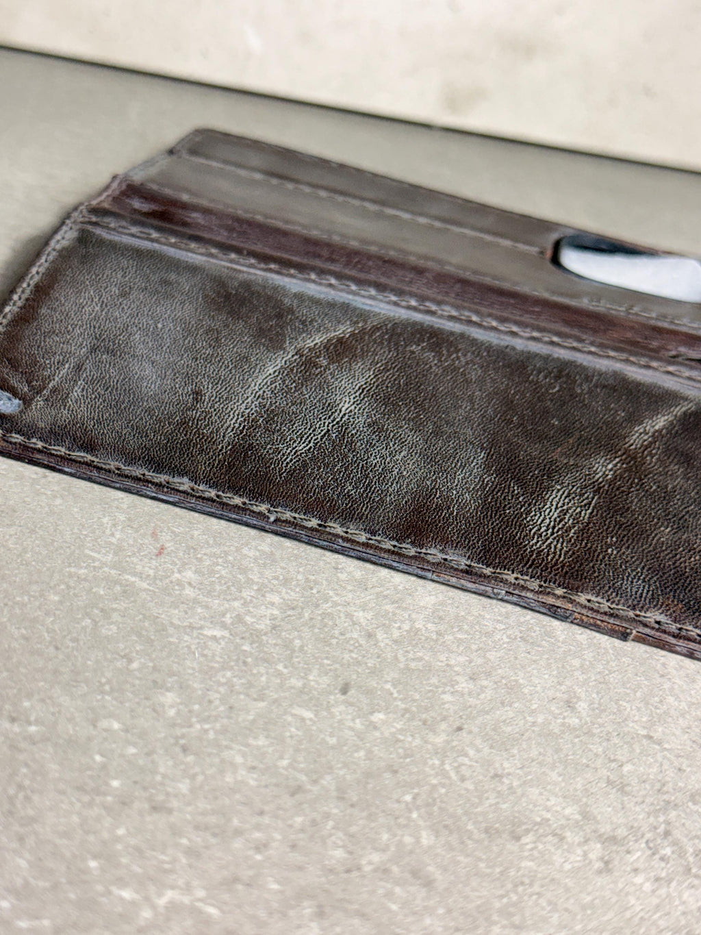 Handmade Leather Wallet Case for Galaxy Z Fold Ultra 8