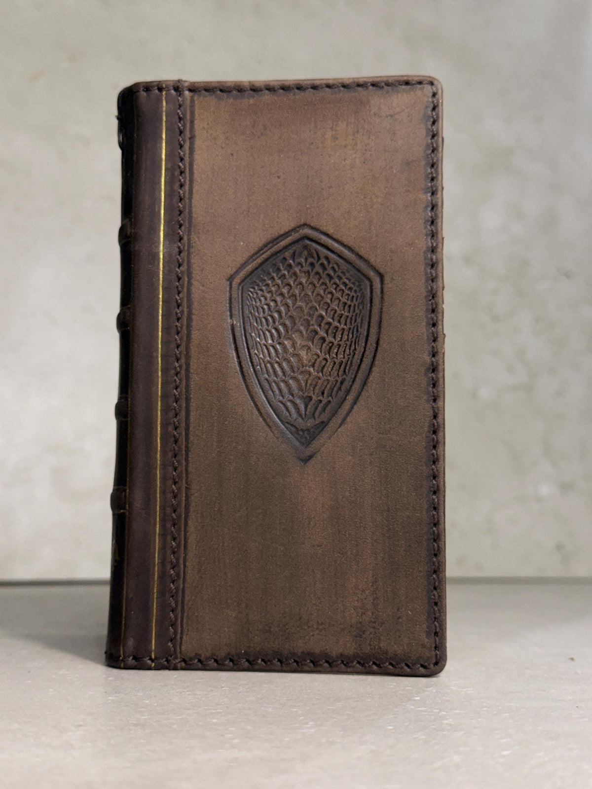 Handmade Leather Wallet Case for Galaxy Z Fold Ultra 8