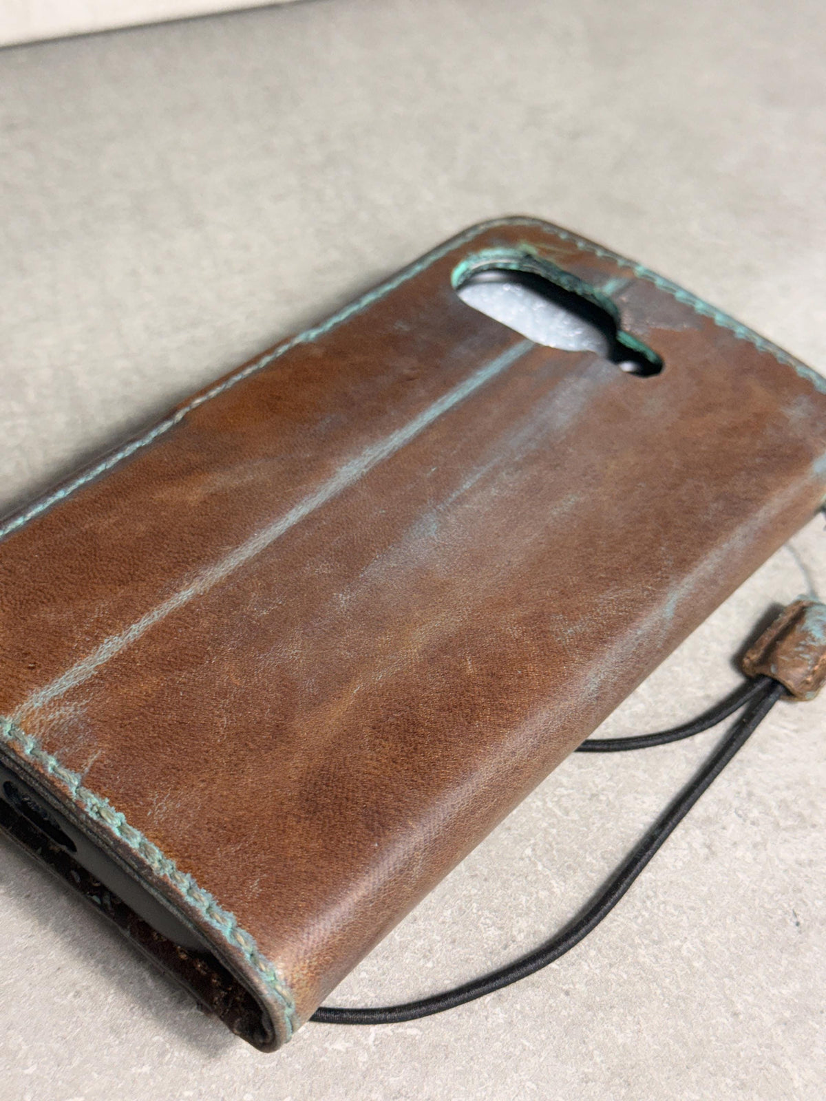 Handmade Leather Wallet Case for Galaxy Z Fold Ultra 8