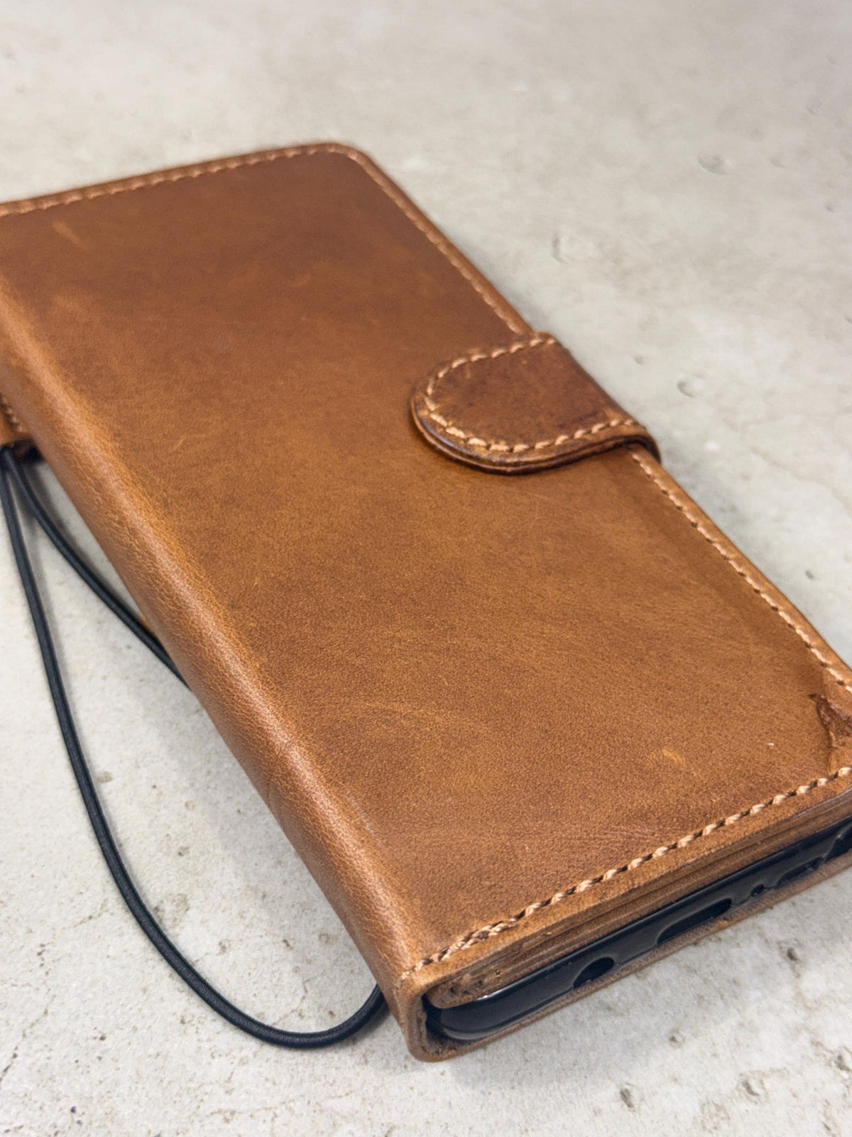 Vintage Leather Wallet Case for Nubia Redmagic 11 pro : Book Style, Card Slots