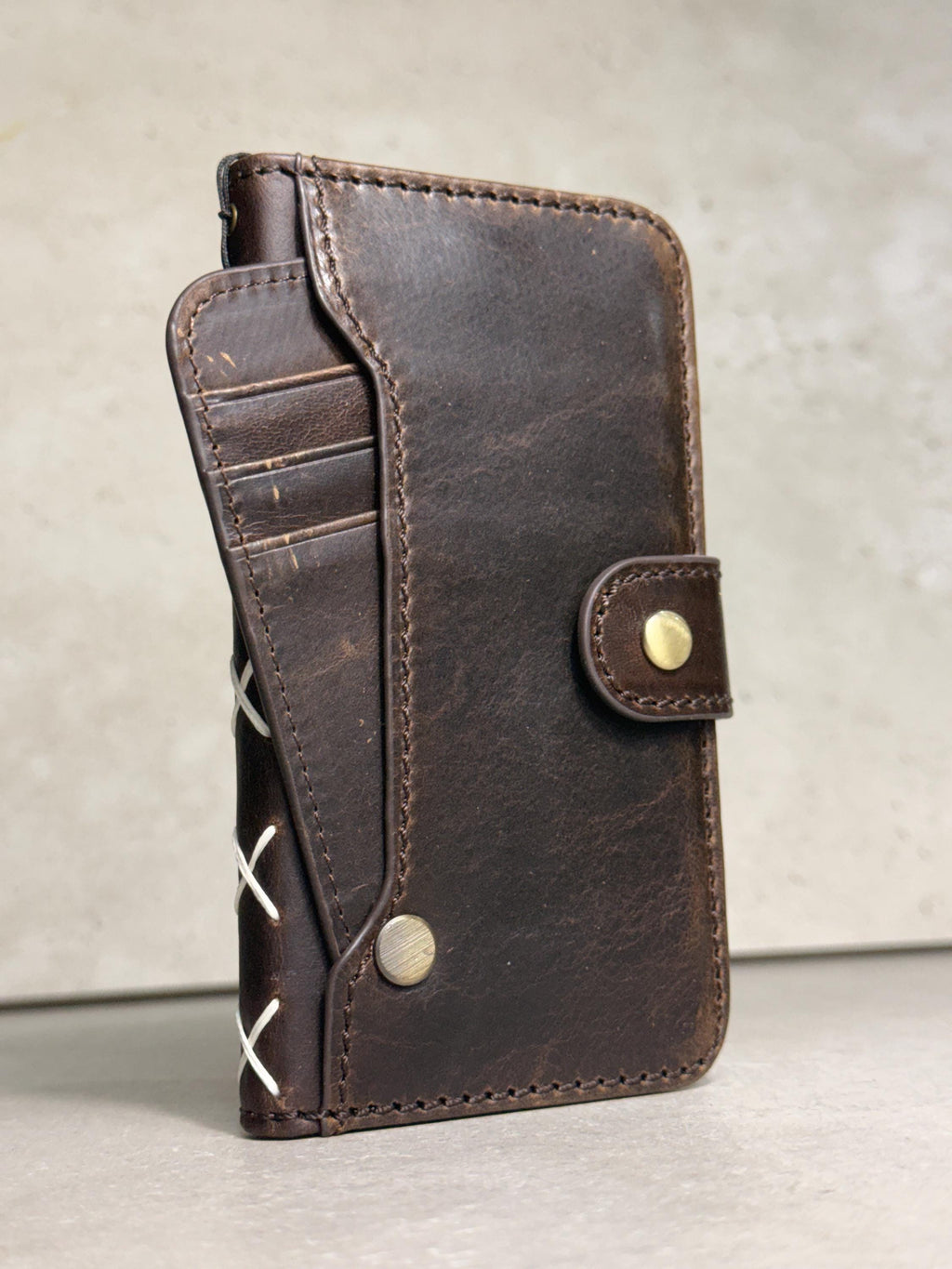 Vintage Leather Wallet Case for Nubia Redmagic 11 pro : Book Style, Card Slots