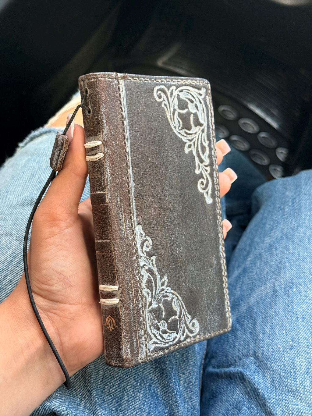 Vintage Leather Wallet Case for Nubia Redmagic 11 pro : Book Style, Card Slots