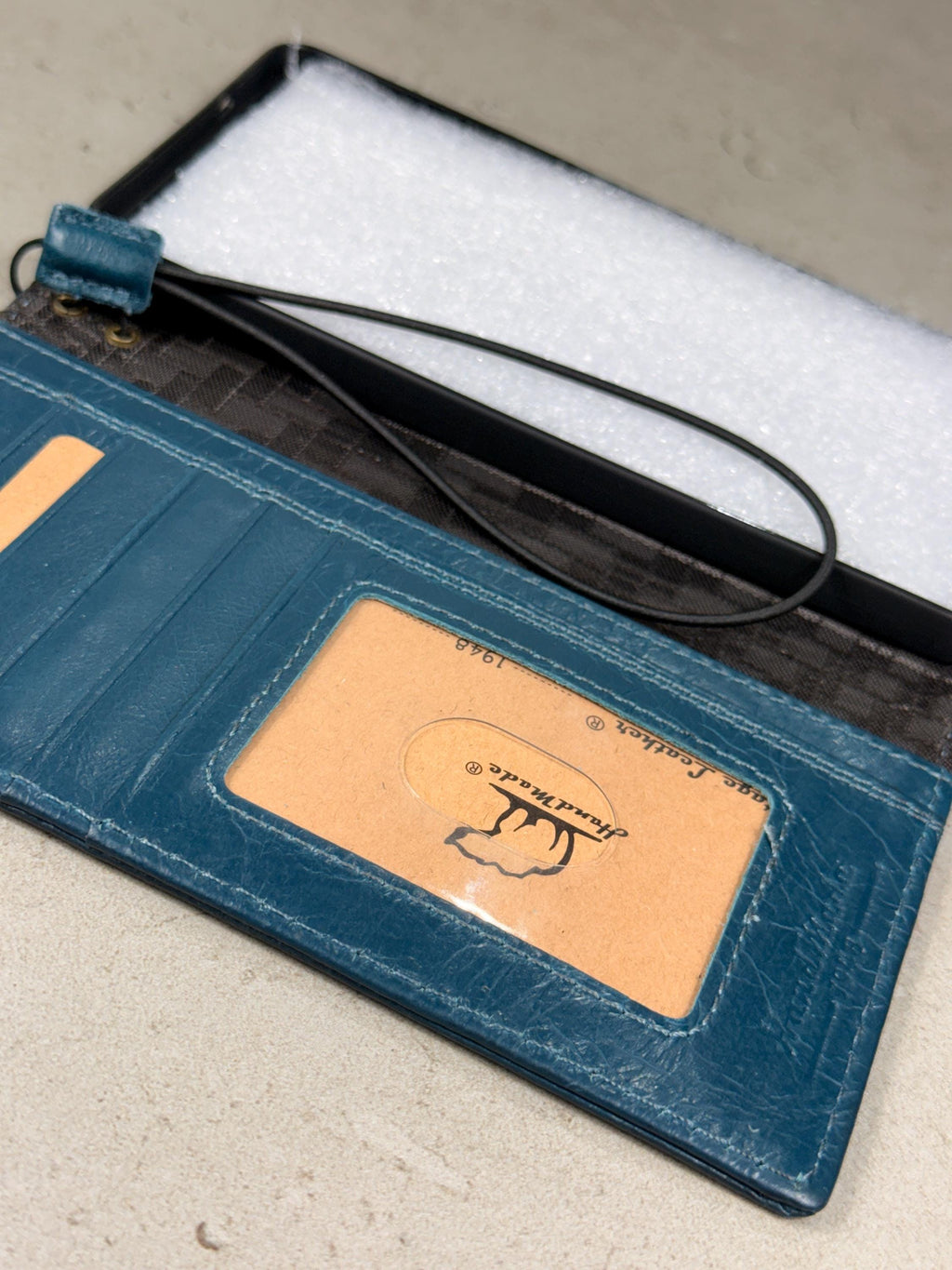 Handmade Leather Book Wallet Case for Galaxy Z Fold