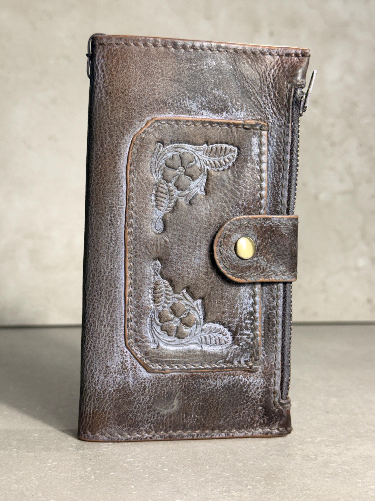 Vintage Leather Wallet Case for Nubia Redmagic 11 pro : Book Style, Card Slots