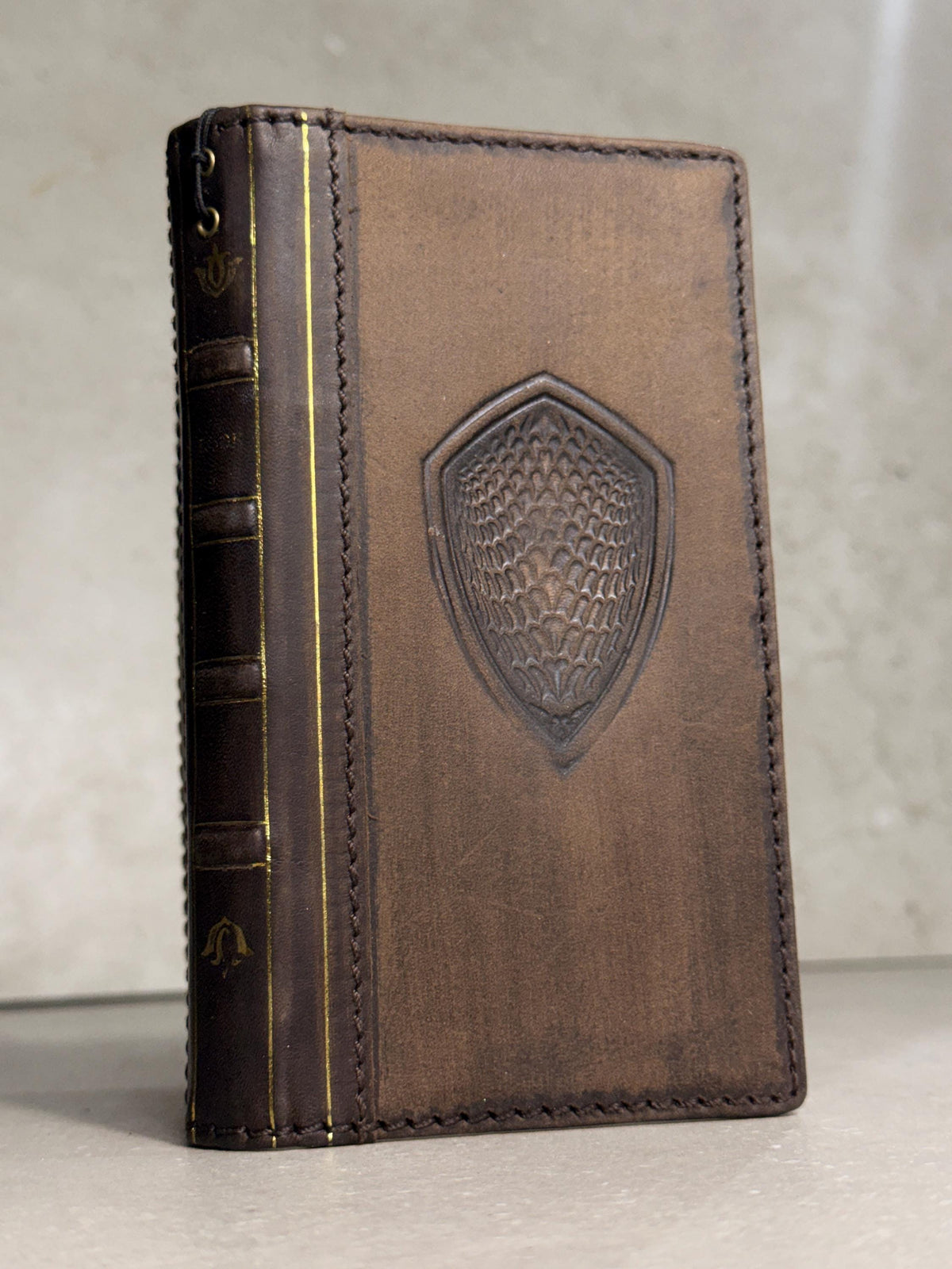 Genuine Leather fo OnePlus 15 12 12R Case Wallet Handmade Wireless Luxury oiled Ar