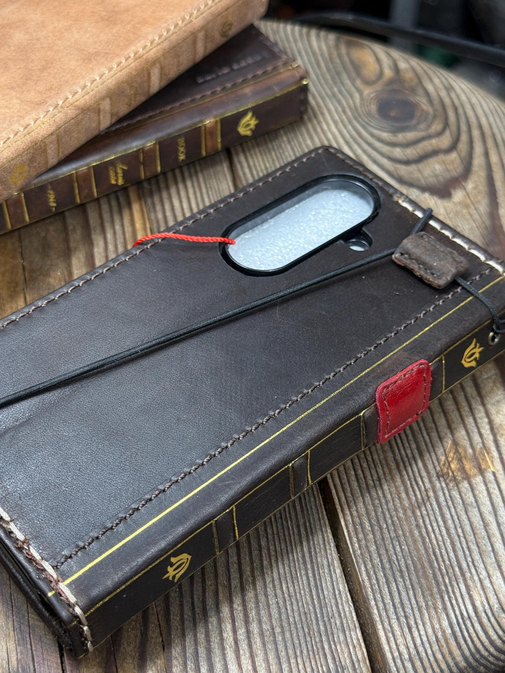 Vintage Leather Wallet Case for Nubia Redmagic 11 pro : Book Style, Card Slots