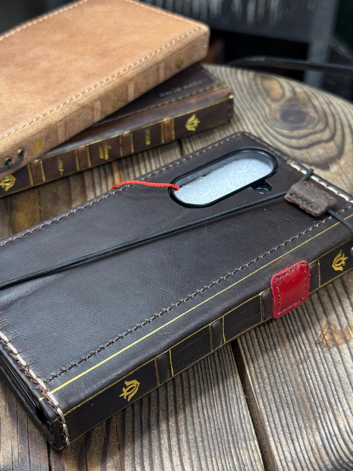 Vintage Leather Wallet Case for Nubia Redmagic 11 pro : Book Style, Card Slots