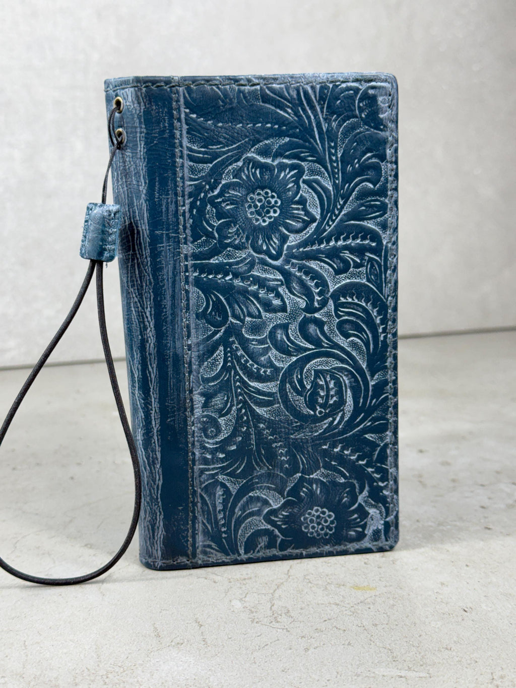 Handmade Leather Book Wallet Case for Galaxy Z Fold