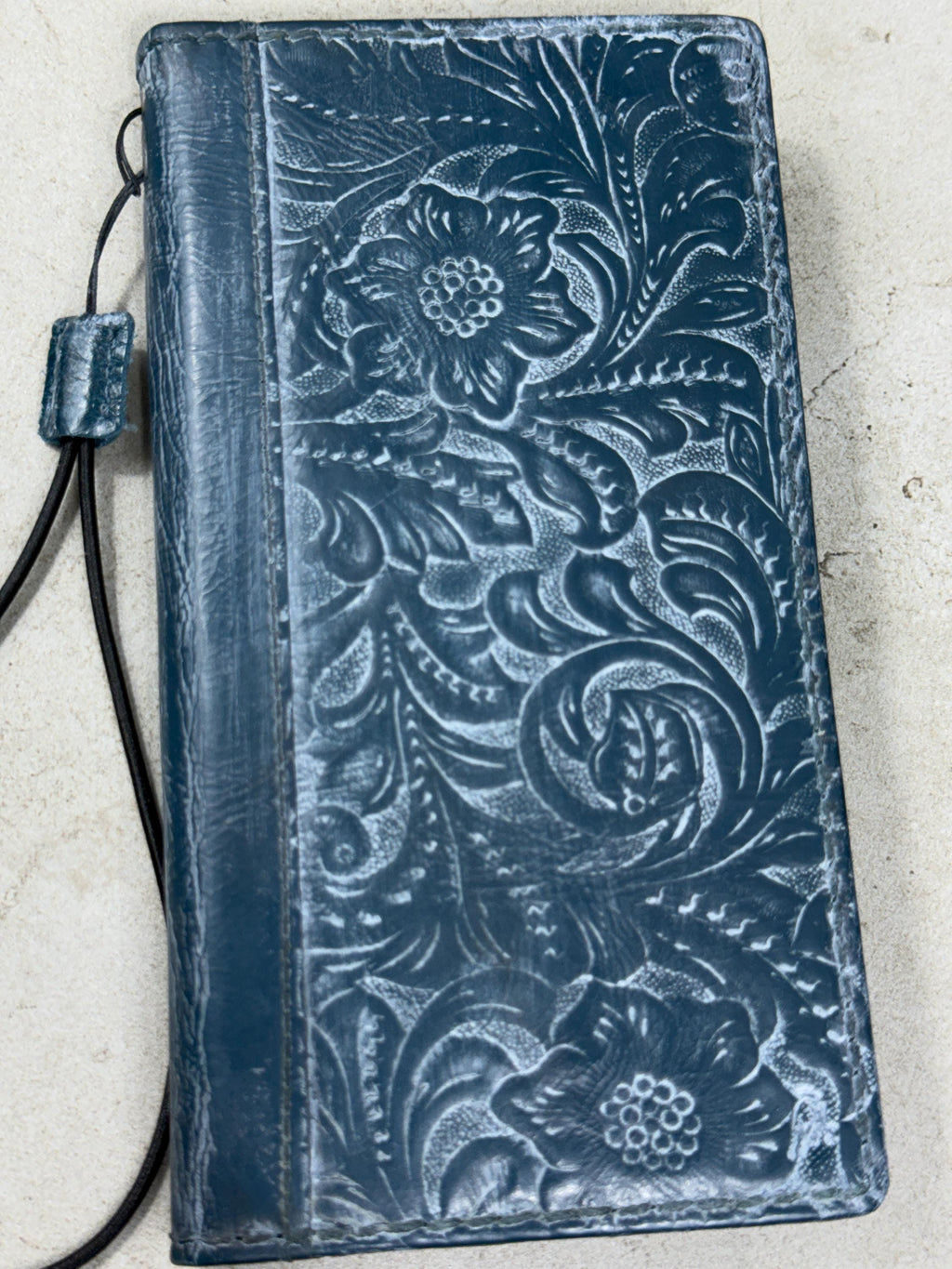 Handmade Leather Book Wallet Case for Galaxy Z Fold
