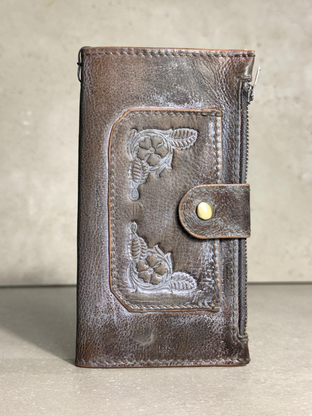 Vintage Leather Wallet Case for Nubia Redmagic 11 pro : Book Style, Card Slots